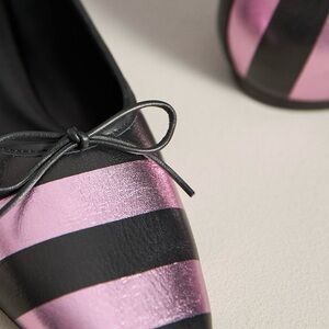 Maeve Black and Pink Flats Modern Design